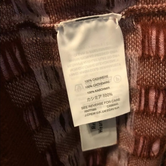 J.Crew Collection Italian Cashmere Gingham Tank - Picture 6 of 6